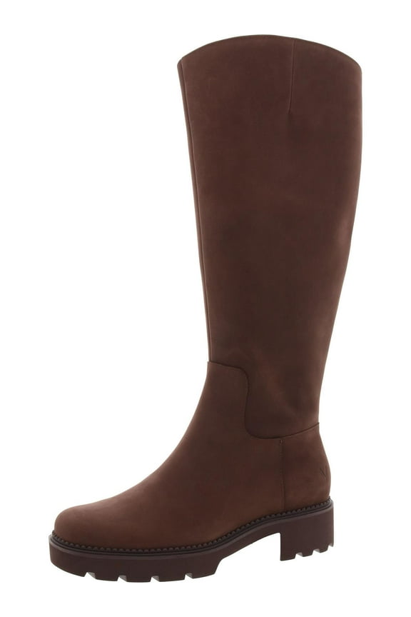 Women's Fallbrook Knee High Boot Chocolate Wide Calf 10W