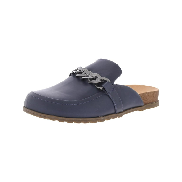 Vionic Womens Georgie Leather Slip On Mules