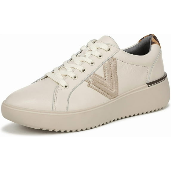 Vionic Kearny Lace 2.0 Women's Fashion Sneakers Cream Size 10 W