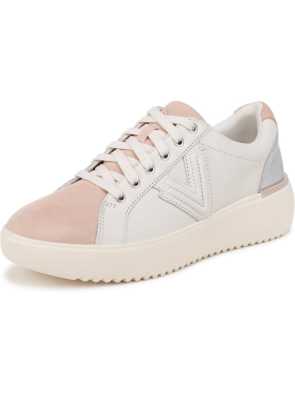 Womens Kearny Lace 2.0 Platform Sneaker Sea Salt Metallic Leather 9.5M