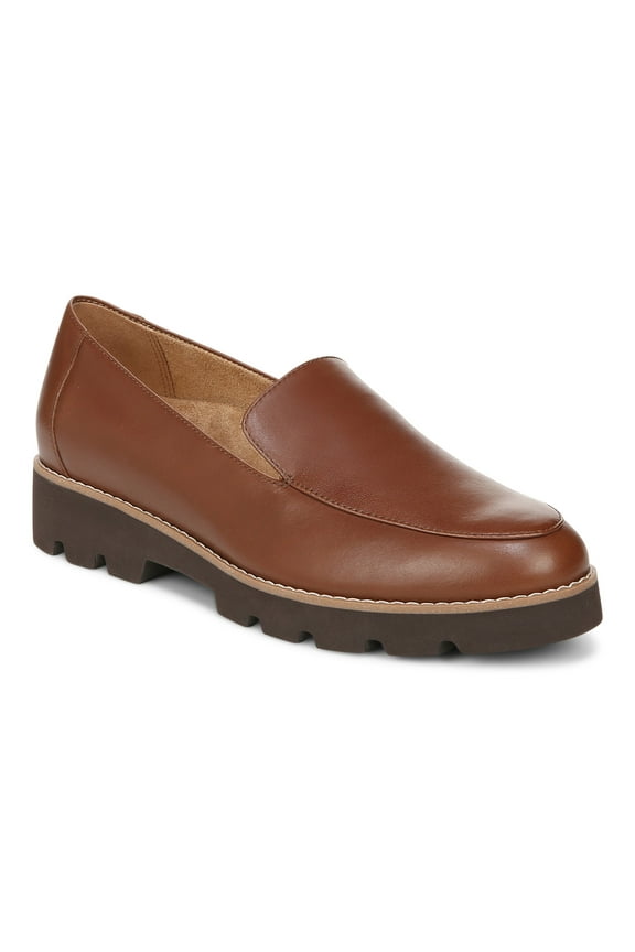 Womens Kensley Laceless Leather Loafers