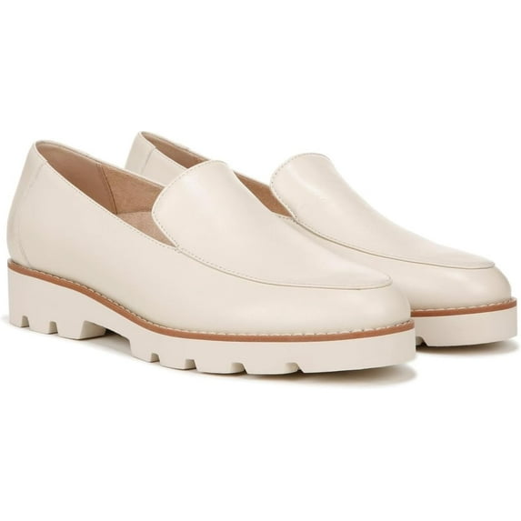 Vionic Womens Kensley Leather Slip On Loafers