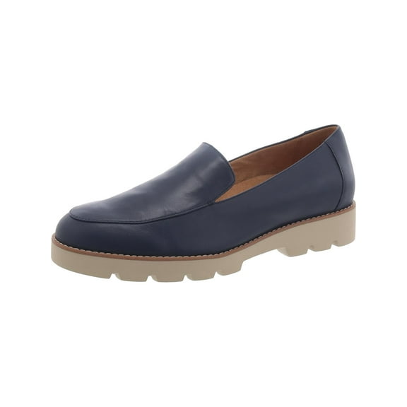 Vionic Womens Kensley Leather Slip On Loafers