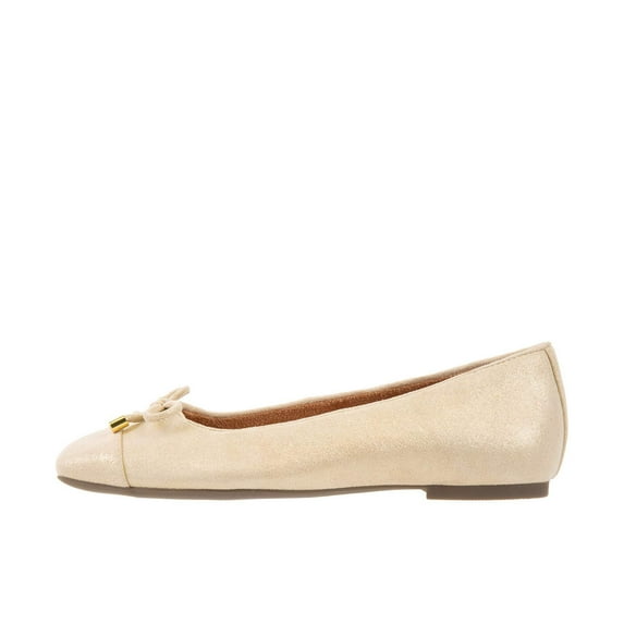 Vionic Womens Klara Ballet Flat Gold