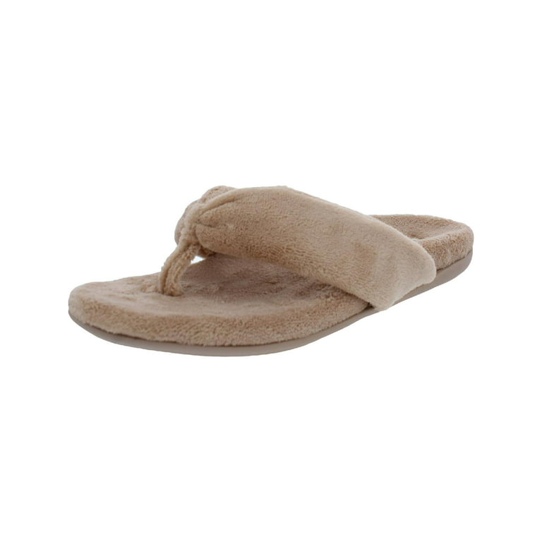 Vionic Womens Lydia Terry Cloth Flip Flops Thong Slippers