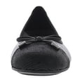 thumbnail image 1 of Vionic Women's Spark Minna Ballet Flat - Ladies Cap Toe Walking Flats with Concealed Orthotic Arch Support Black, 1 of 10