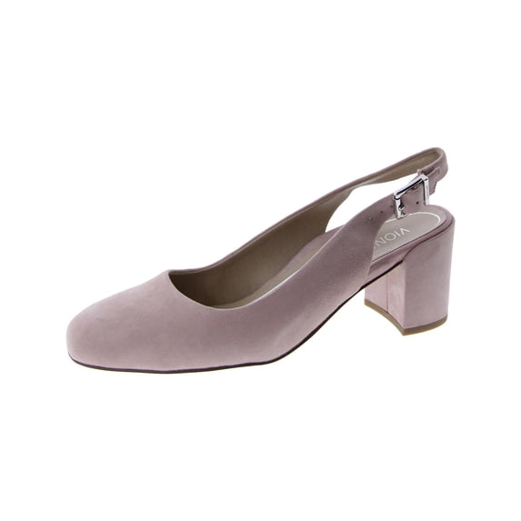Vionic Womens Nareen Suede Comfort Slingback Heels