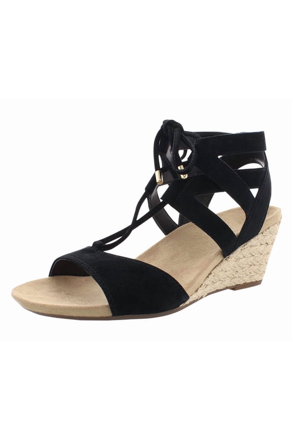 Womens Noble Tansy Suede Open Toe Casual Platform Sandals