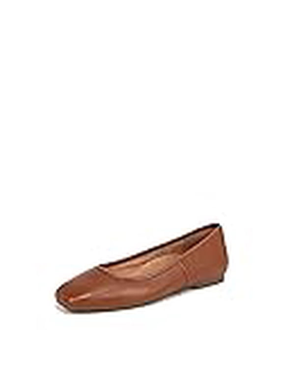 Womens Orinda Ballet Flat Tan Brown Leather 6.5 M