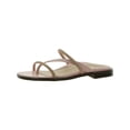 thumbnail image 1 of Vionic Womens Prism Leather Strappy Slide Sandals, 1 of 3