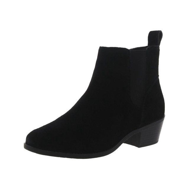 vionic water resistant suede ankle boots