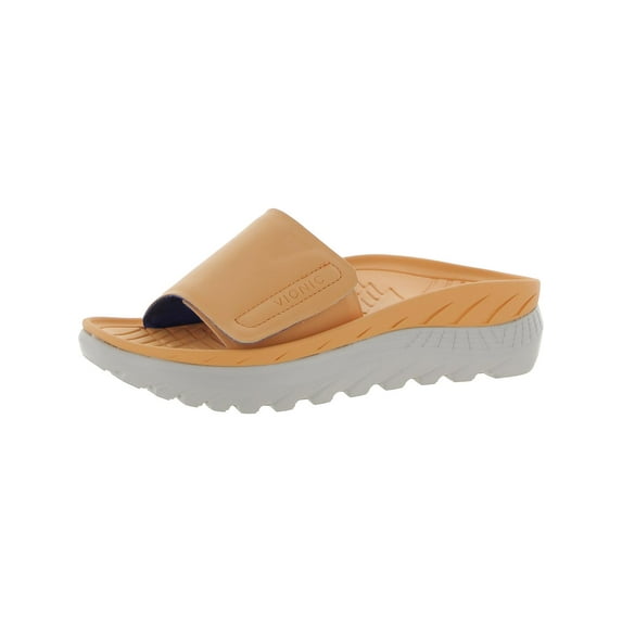 Vionic Womens Rejuvenate Slip On Comfort Slide Sandals