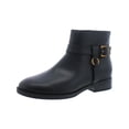 thumbnail image 1 of Vionic Womens Rhiannon Buckle Leather Booties, 1 of 3