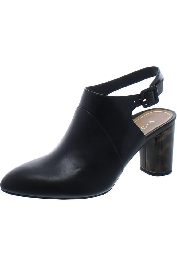 Women's Brea Roseville Ankle Boot Black Leather Leopard 9.5M