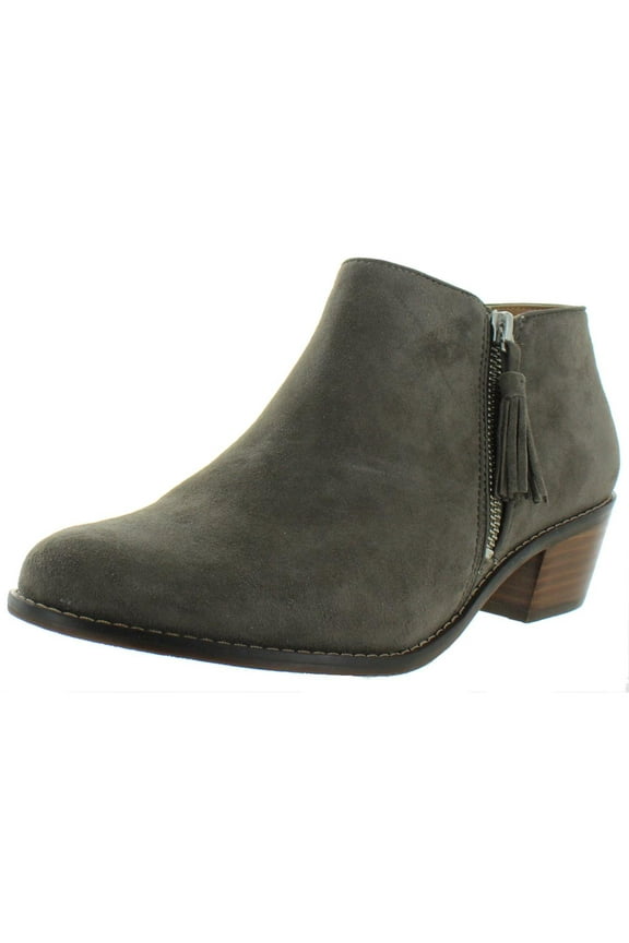Womens Serena Suede Ankle Booties