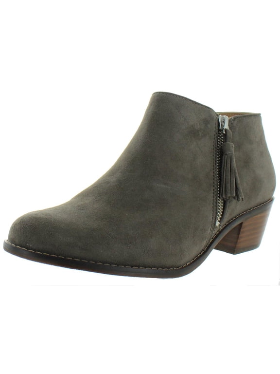 Womens Serena Suede Ankle Booties
