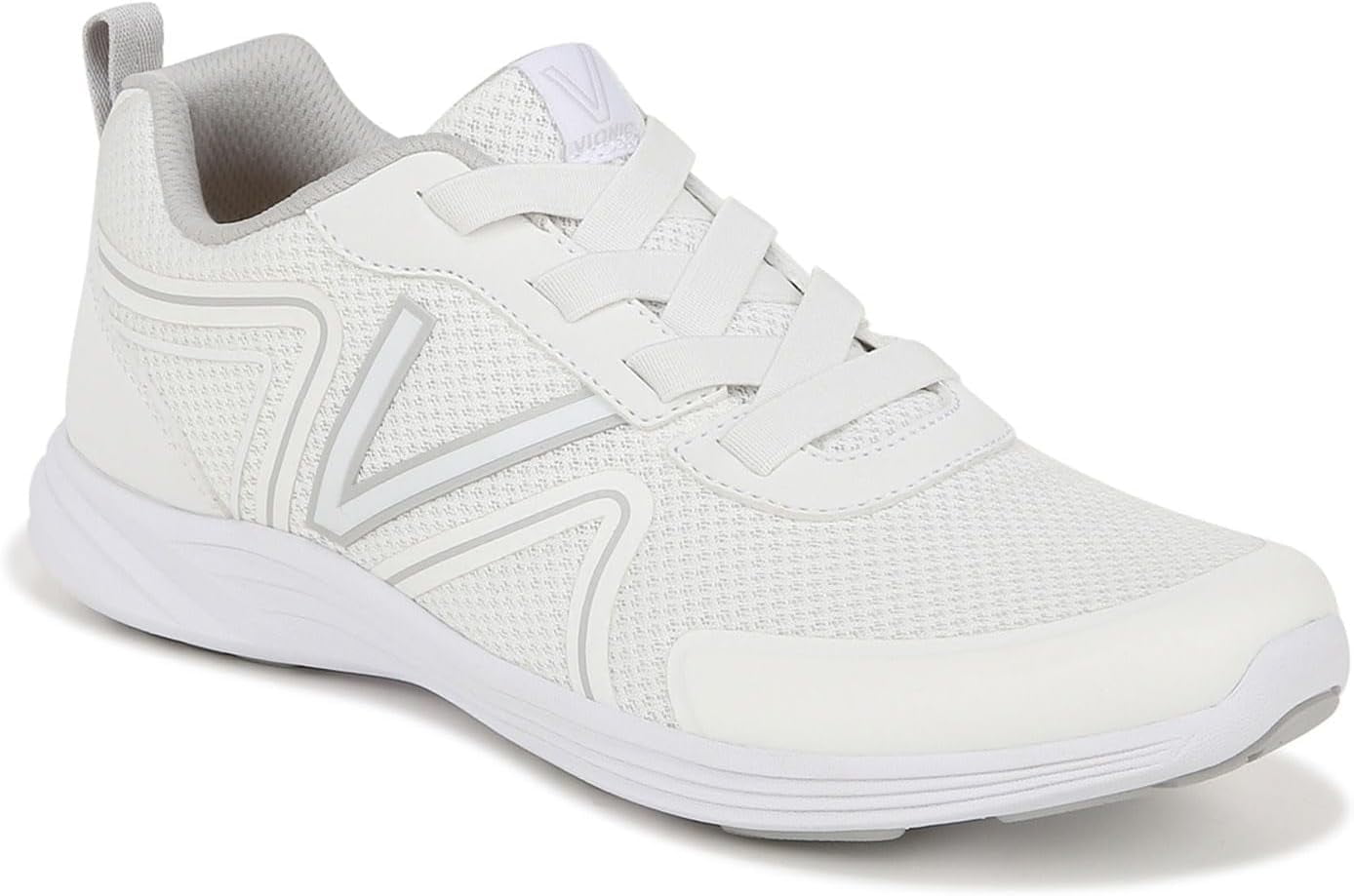 vionic white leather sneakers