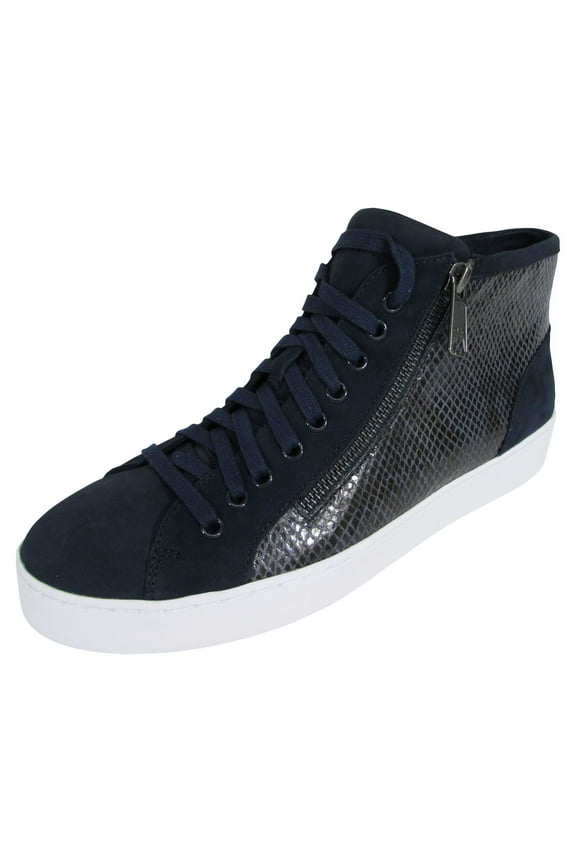 Womens Splendid Torri High Top Sneaker Shoes, Navy, US 5