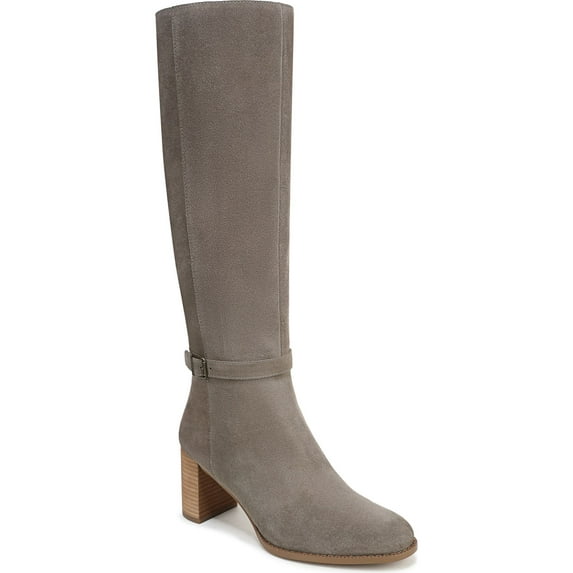Vionic Womens Valora Knee High Boots Stone Suede 7M