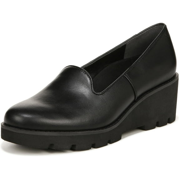 Vionic Womens Willa Leather Slip On Loafers