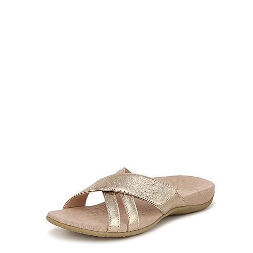 Vionic Women's Rest Zarie Sandal Gold Metallic 9W