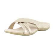 Vionic Zarie Womens Sandals Gold Metallic Leather Size 12 W