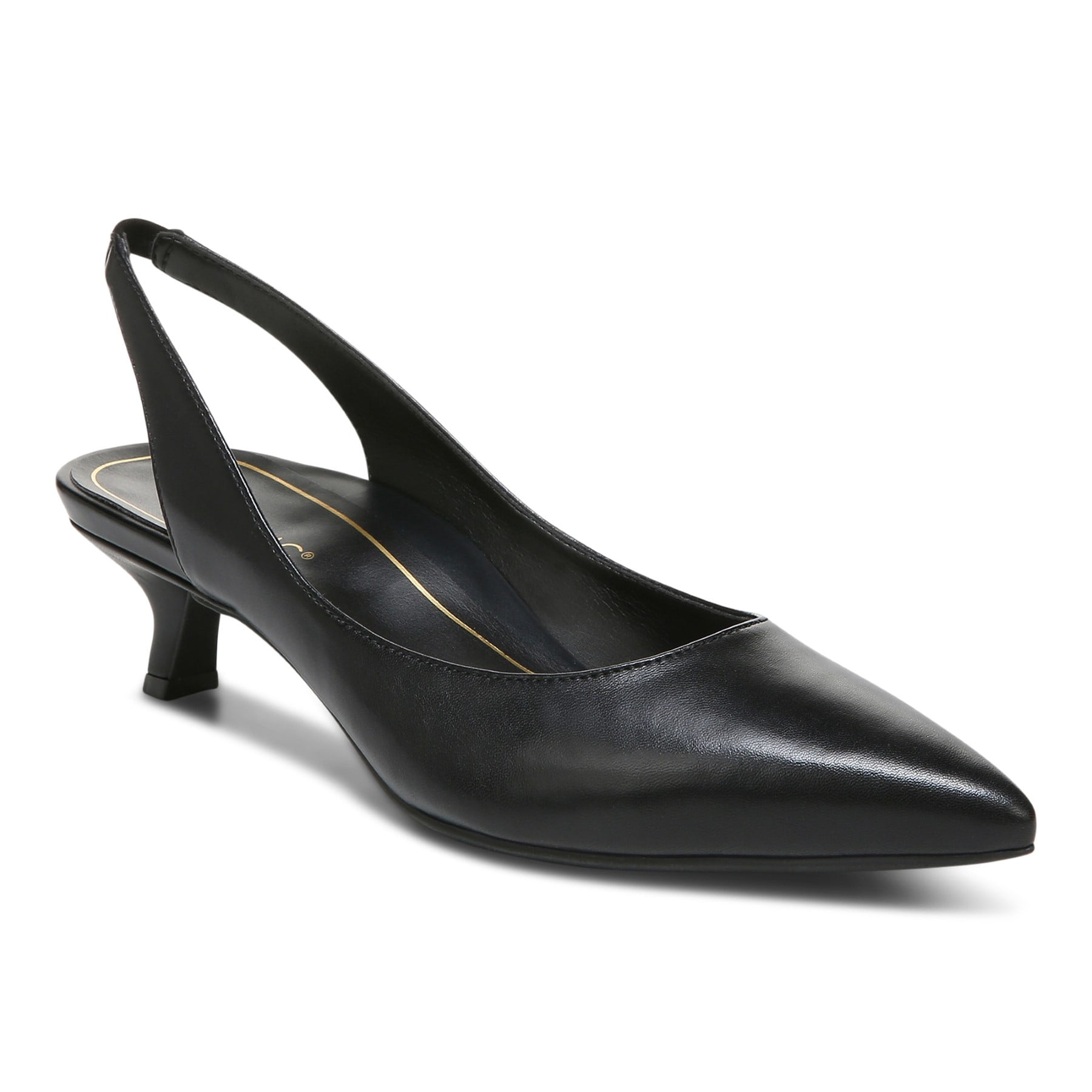 Vionic Ziva Women s Dressy Kitten Heel Pump Walmart