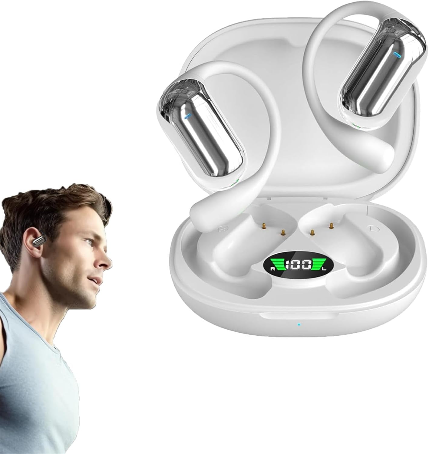 7days AI VTrans ワイヤレスイヤホン Viora Auriculares Traductores De Idiomas, Viora Ai Translator