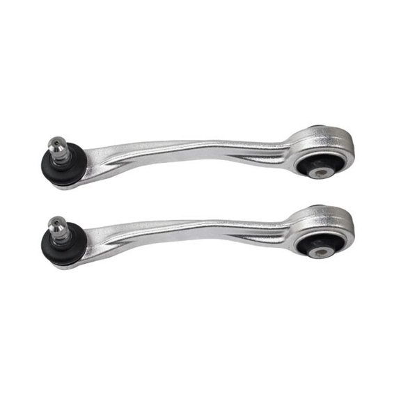 VioziteGam 2 Pieces - Control Arms Rearward Front Driver Left Upper Side with Ball Joints Rubber Bushing Aluminum for Audi for A6 3.0L 2016