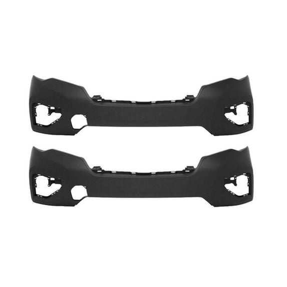 VioziteGam 2 Pieces - Front Primed Plastic Bumper Cover Assembly for Nissan for Pathfinder 2017-2020