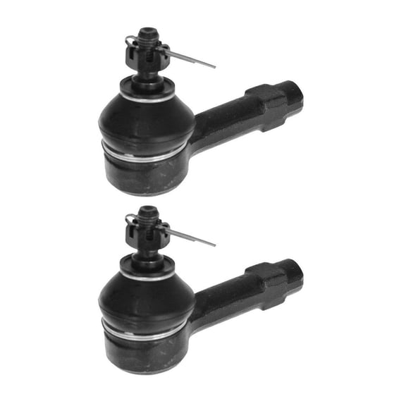 VioziteGam 2 Set of - Front Outer Tie Rod End Left/Right for Eagle for Summit,for Mitsubishi for Lancer for Mirage,for Plymouth/Dodge for Colt Left Steel Coated