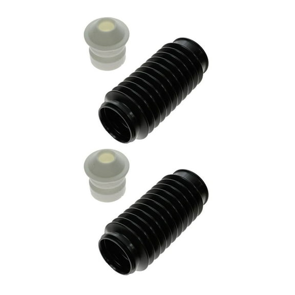VioziteGam 2 Set of - Strut Boot Bellow Bumper Kit Shock Absorber Bellows for Jeep for Compass 07-11 for Patriot 07-11,for Mazda for GLC 81-85 for MX-6 88-97 for Protege 90-03 for Protege5 02-03