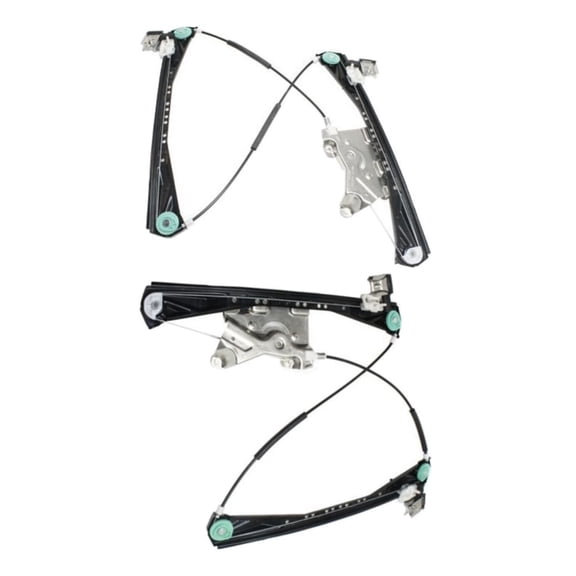 VioziteGam 2pcs Car Window Regulator Front Side Power Without Motor for Lincoln for LS 3.0L/3.9L 2003-2005 751199 3W4Z5423200AA