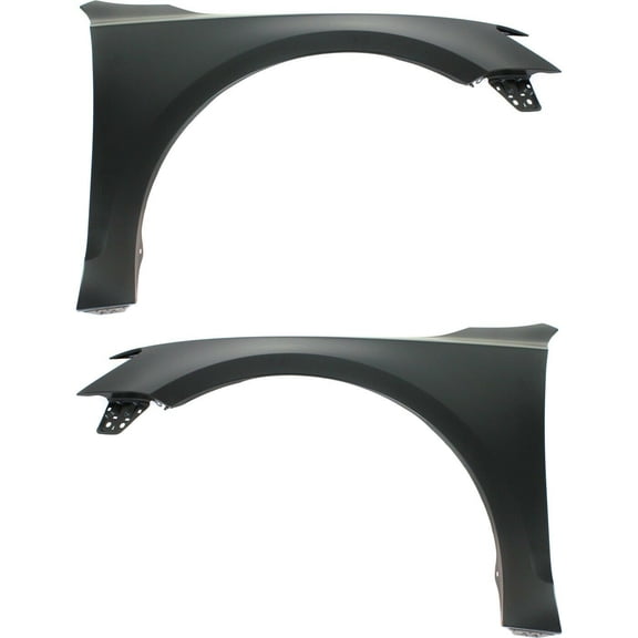 VioziteGam 2pcs Quarter Panel Front Left Driver Right Passenger Side Primed Steel Without Molding Holes for VW for Jetta 2011-2018