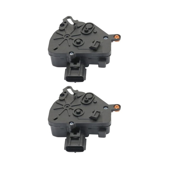 VioziteGam 2pcs - Sliding Door Lock Actuator Rear Passenger Right Side Prong Blade Male Terminal and Female Connector for Chrysler for Town & Country 08-16,for Dodge for Grand Caravan 11-17