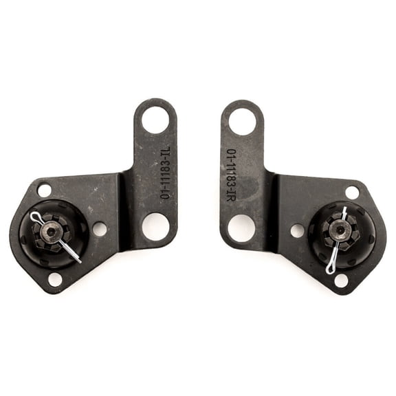 VioziteGam 2pcs Suspension Ball Joint Kit Set Right Passenger Left Driver Front Lower Side Steel Greasable LBJSF111111FT