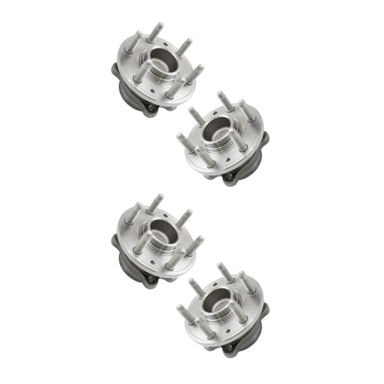 VioziteGam 4pcs - Wheel Hub and Bearing Assembly Right Passenger Left Driver Front Side for Chevy for Colorado 2.5L/3.6L 15-19 & 2.8L 16-19,for GMC for Canyon 2.5L/3.6L 15-19 & 2.8L 16-19