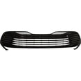 thumbnail image 1 of VioziteGam Bumper Grille Front Side Painted Silver Black Plastic Bumper Face Bar Grilles for Toyota for Camry L 18-20 & LE 18-21 TO1036183 TO1036183C, 1 of 10