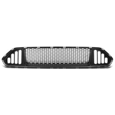 ZXMT Front Upper Grille Honeycomb Bullitt Style For Ford Mustang 2018-2019 – Black
