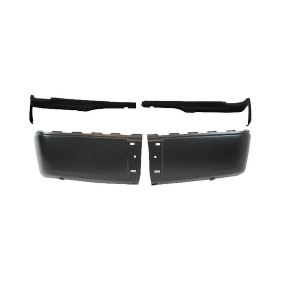 VioziteGam for Chevy for Silverado 2500HD/3500HD 2007-2013,for GMC for Sierra 2500HD/3500HD 2007-2013 Single Wheel Rear Bumper Cap Top Pad Retainer w/o Hol