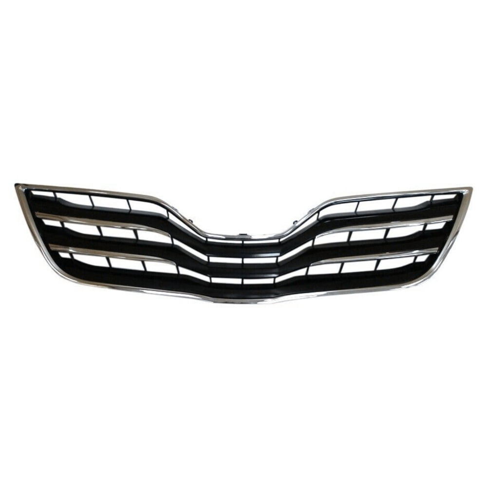 To1200324 VioziteGam Chrome Grille w/Black Insert Assembly for Toyota for Camry ...