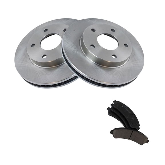 VioziteGam Front Ceramic Brake Pad & Rotor Kit W for Blazer 97-05 for Bravada 97-01 for Hombre 98-00 for Jimmy 97-01 for Sonoma 98-04 for S10 98-04 4WD 4X4 5 Lug-Wheel Lug Count 2920223618