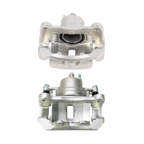 VioziteGam Front Left Right Disc Brake Caliper Assembly Steel Cast Iron with Mounting Bracket Hardware 1-Piston Quantity for Matrix for Corolla for Vibe