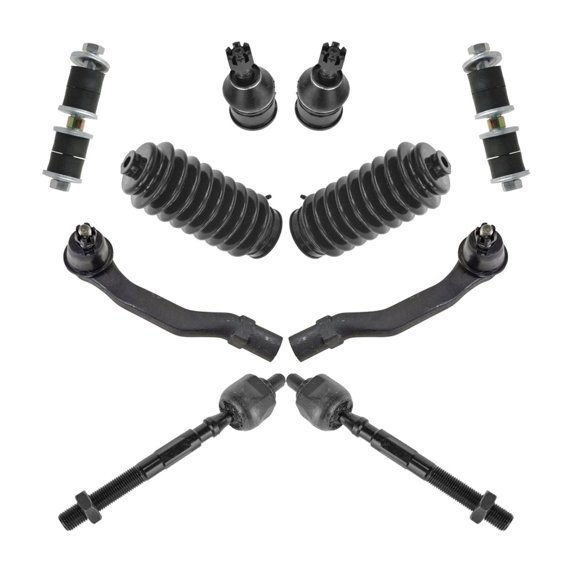 VioziteGam Front Tie Rod End Boot Ball Joint Sway Bar Kit Set 10pc for Acura for Integra 1994-1997,for Honda for Civic 1992-1995 for Civic del Sol 1993-1997