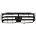 thumbnail image 1 of VioziteGam Grille Assembly Chrome with Painted Dark Gray Insert with Emblem Provision Plastic w/ Gray Insert Chrome for Subaru for Forester X/XS 03-05 & XT 04-05 1pc 14894676 SU1200127, 1 of 8
