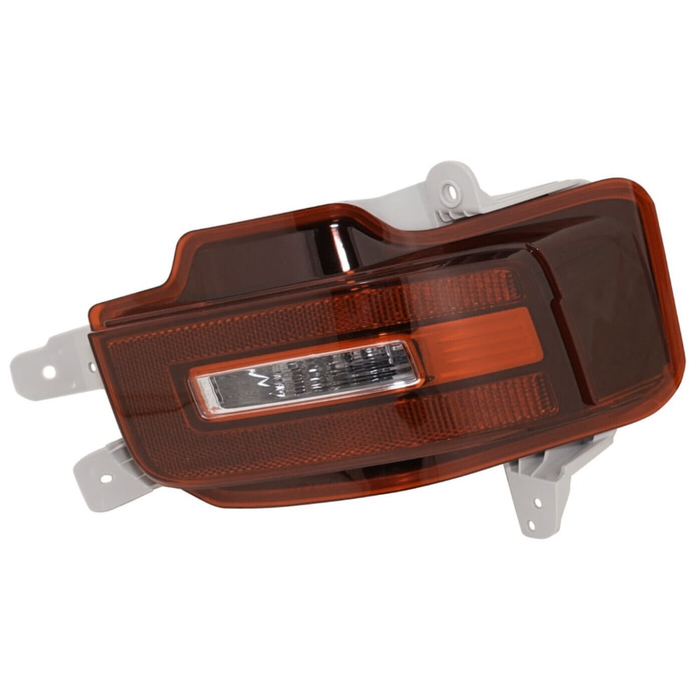 VioziteGam Passenger Side Red Lens with Bulb Turn Signal Lamp Assembly ...