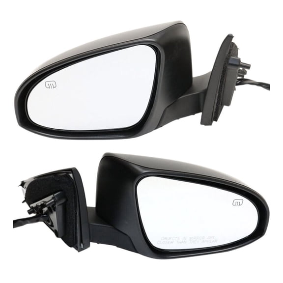 VioziteGam Power Mirror Set for Toyota for Avalon Hybrid XLE 13-14 & Hybrid Limited/XLE 13-18 & Hybrid XLE Plus/XLE Plus 16-18 Heated with Memory and Signal Light Paintable