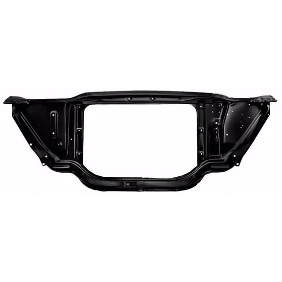 VioziteGam Radiator Mount Radiator Support Coated Steel Hardtop for Chevy for Impala 1963 IMRS63-1