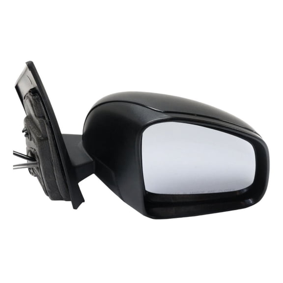 VioziteGam Right Side Manual Folding Non-Heated Without Signal Light Textured Black Rearview Assembly Pair Set Door Mirror for Smart for Fortwo 2016-2018