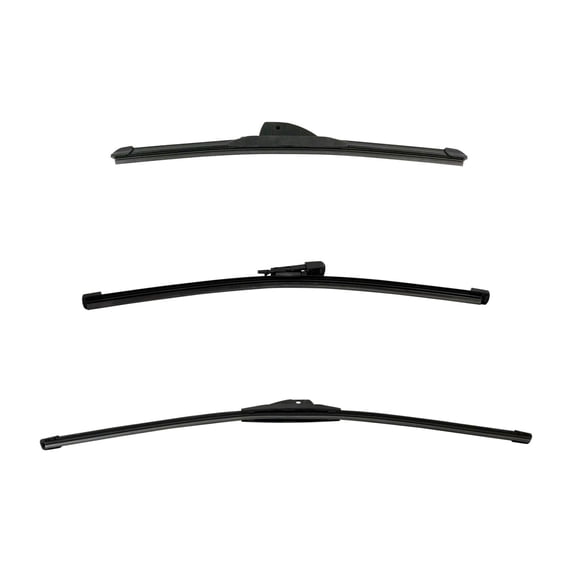 VioziteGam Tech & Exact for BMW for X1 2016-2018 Windshield Wiper Blade Front & Rear 3pc Set -26